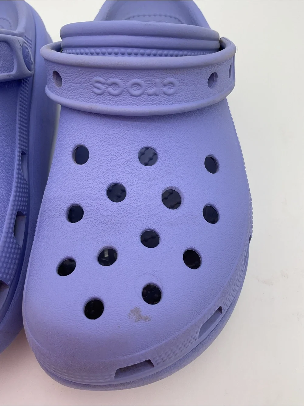 CROCS Youth Platform Clog in Lavender
